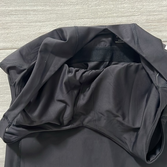 Old Navy Black Powersoft Athletic Dress with Built in Shorts Large Skort bottom - Picture 4 of 15